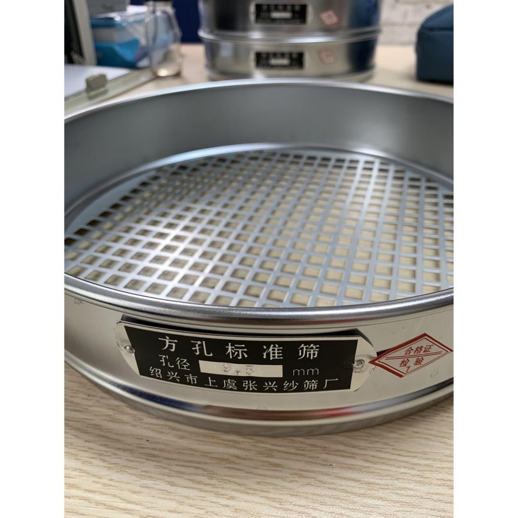 🌻⭐🌻⭐ Sàng rây tiêu chuẩn, đường kính 300mm, cỡ lỗ 9,5mm, chất lượng cao, bền đẹp 🌻⭐