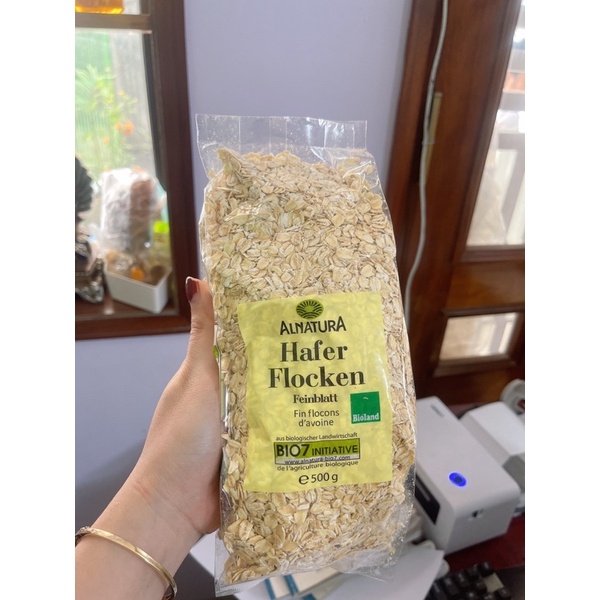 Yến mạch hạt ăn giảm cân gói 500g hàng của đức chính hãng
