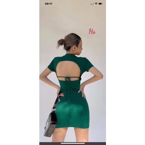 Váy hở lưng HS6