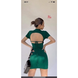 Váy hở lưng HS6