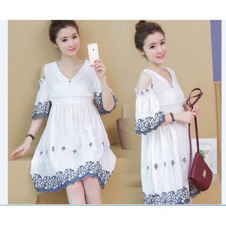ĐẦM BẦU VÁY BẦU CÔNG SỞ THÊU LAI