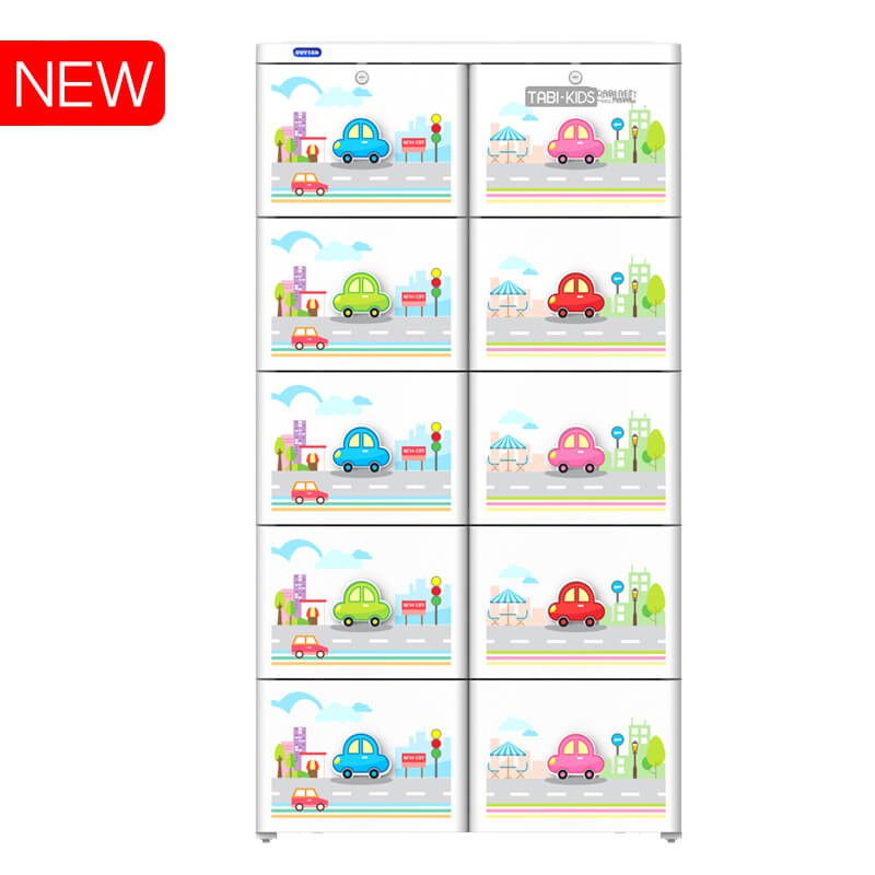 Tủ Nhựa DUY TÂN TABI-Kids Trắng