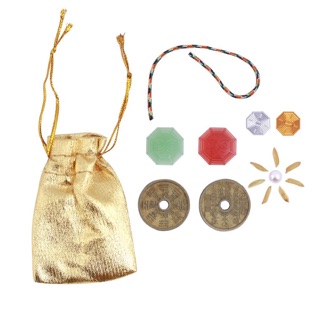 Túi vàng An Lư Bát Bửu tài lộc,sức khoẻ,may mắn