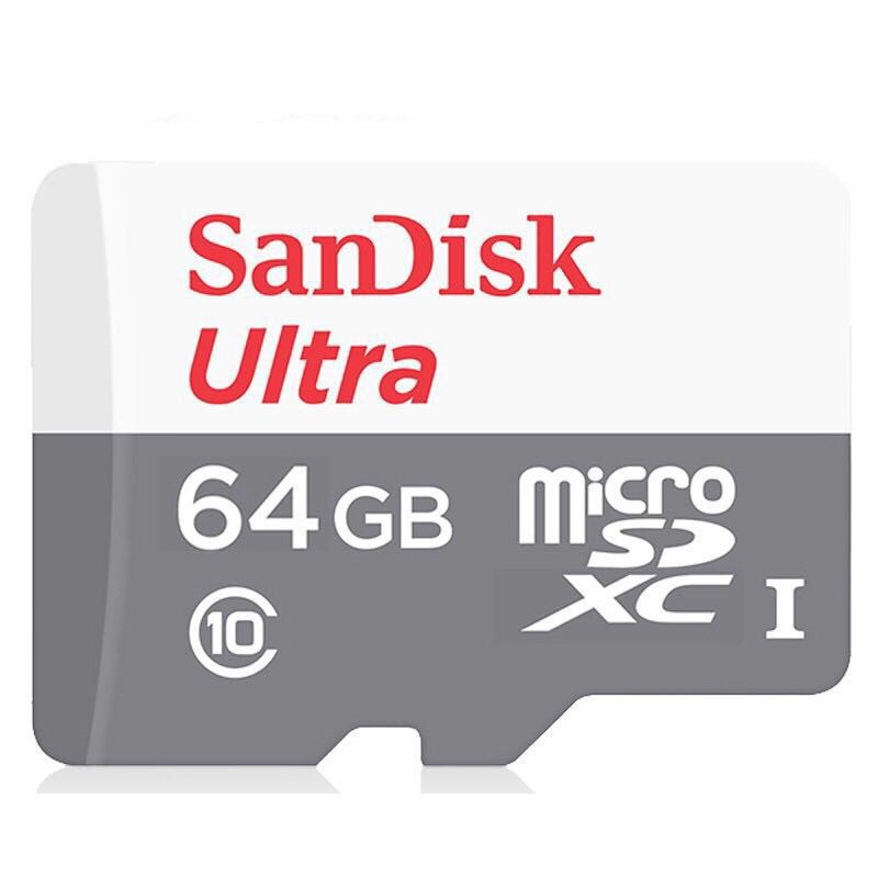 Thẻ Nhớ Sandisk 80mb / S Micro Sd Ultra Class 10 16gb / 32gb / 64gb / 128gb tùy chọn