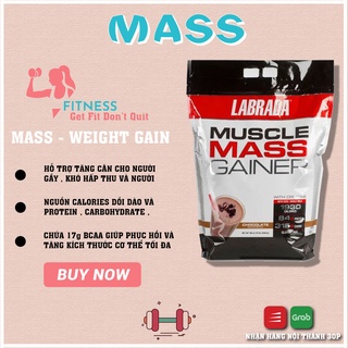 MUSCLE MASS 5KG4 😉XẢ KHO😉 SỮA TĂNG CÂN , TĂNG CƠ , MASS LABRADA BBT PHÂN PHỐI