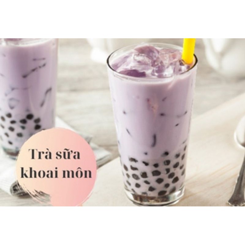 Bột trà sữa khoai môn uống liền