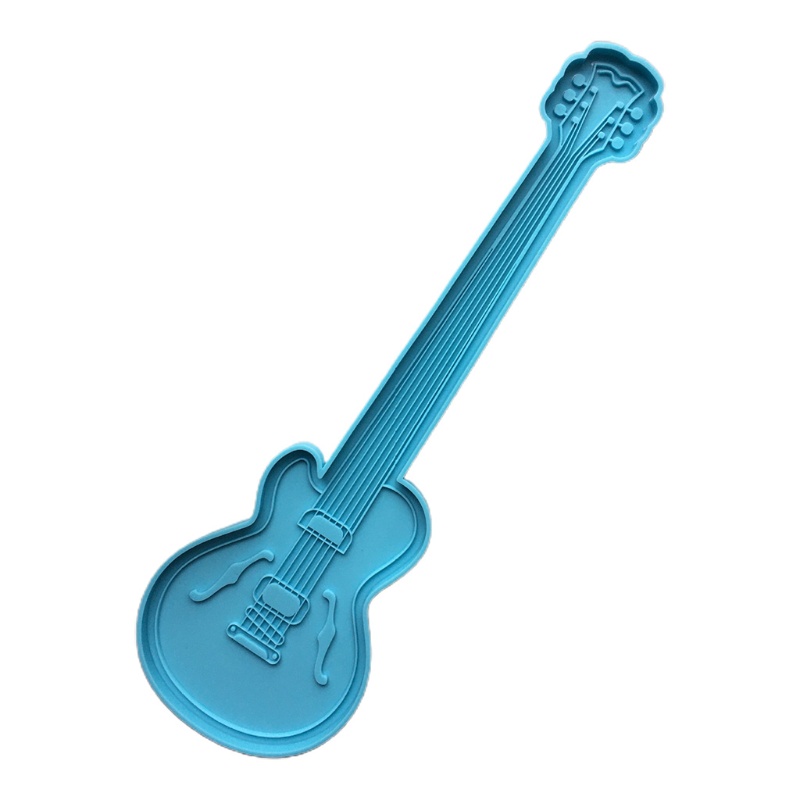 Khuôn Silicone Làm Trang Sức Thủ Công Hình Đàn Guitar