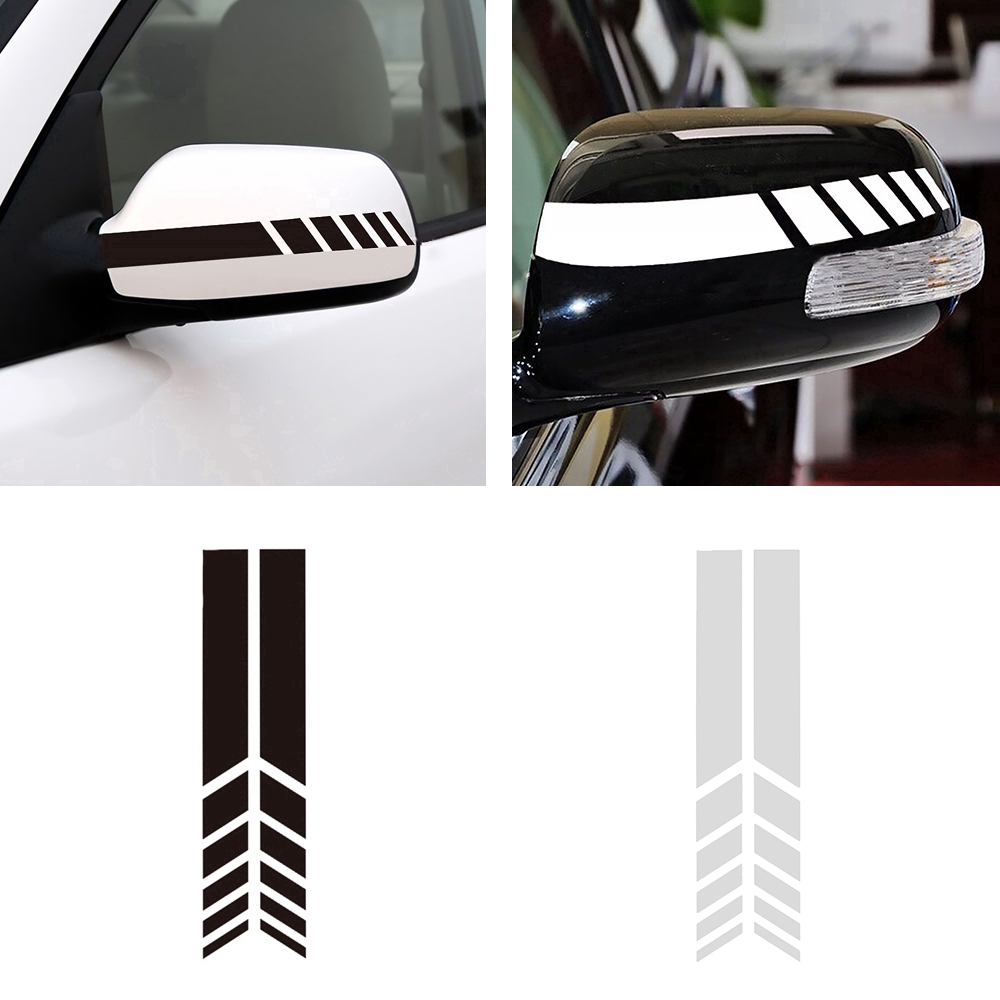 Universal Car motorcycle reflective stickers wheel in fender waterproof safety warning arrow tape decals