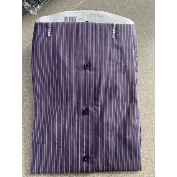 Áo sơ mi ngắn tay may 10 giá 345k giảm giá còn 170k