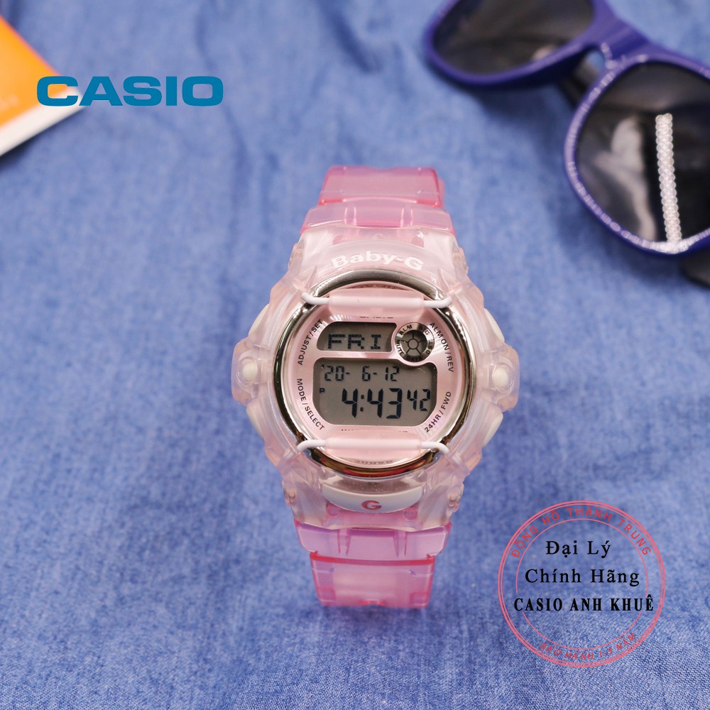 Đồng hồ nữ điện tử Casio BabyG BG-169R-4DR dây nhựa