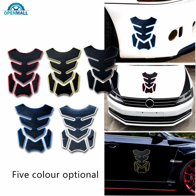 Decal dán bảo vệ bể nhiên liệu xe mô tô 3D bằng PVC chống trầy xước chống va đập tiện lợi