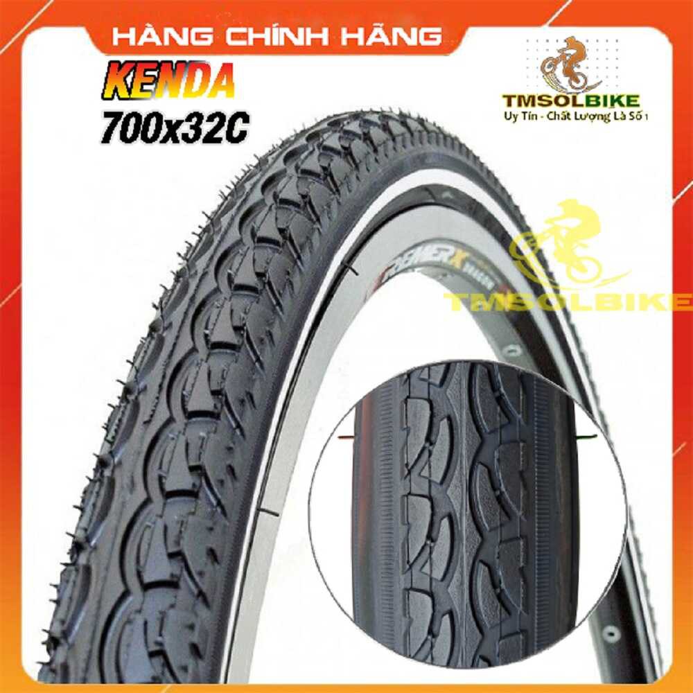 Vỏ Xe Đạp KENDA 700x32C , Lốp Xe Đạp KENDA 32 - 622 (700x32C - 28x1 5/8 x 1 1/4) - Hàng Chính Hãng