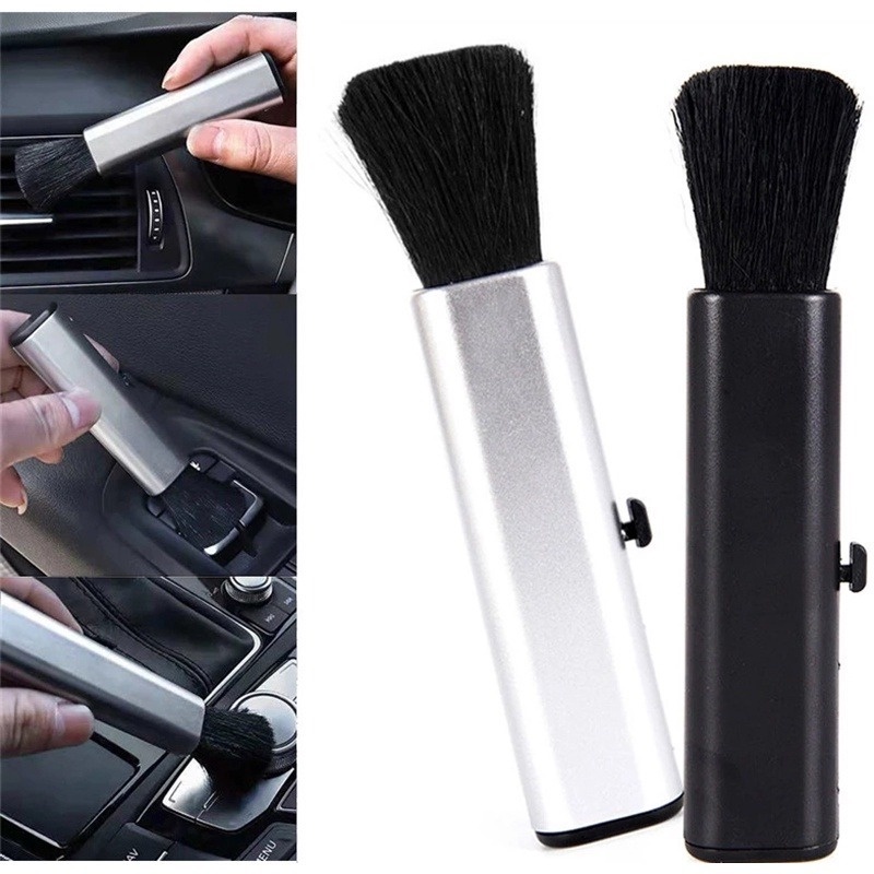 Bàn Chải Lông Mềm Làm Sạch Máy Điều Hòa Xe Hơi