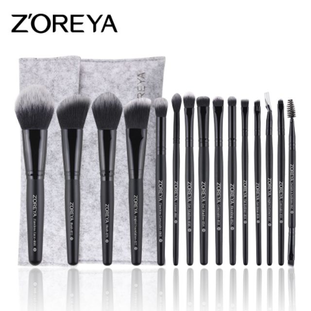 Bộ cọ make up 15 cây Z'oreya kèm túi