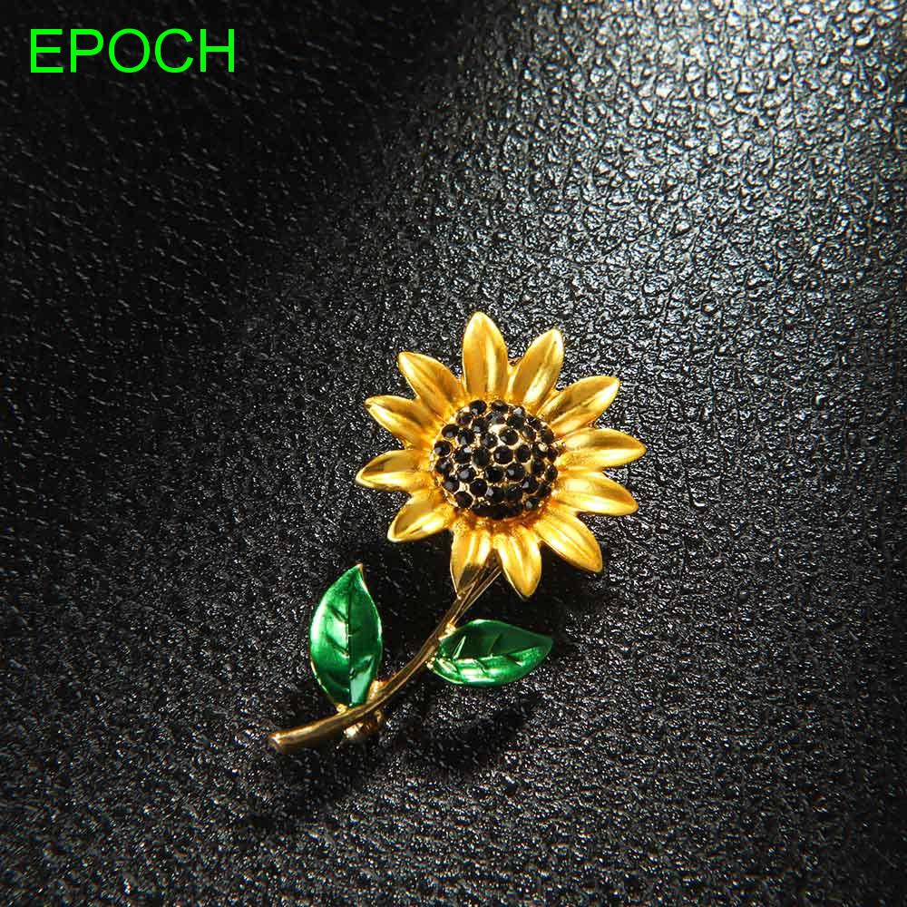 Ghim cài áo hình hoa hướng dương chất lượng cao
