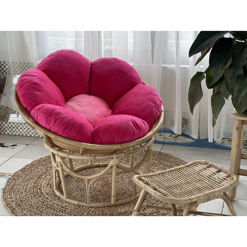 Ghế Mây Papasan cao cấp thương hiệu Simple Decor sản xuất