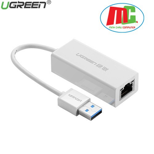 Bảng giá Cáp Chuyển USB 3.0 Sang LAN Gigabit 10/100/1000 Ugreen 20255 - Hàng Phong Vũ