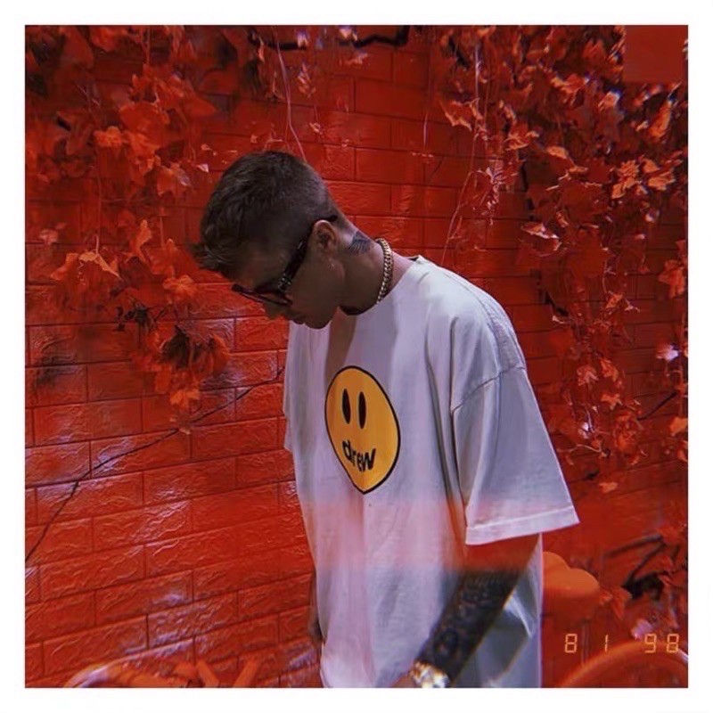 Áo thun tay lỡ DREW, áo thun cotton nam nữ unisex, TimawWy | BigBuy360 - bigbuy360.vn