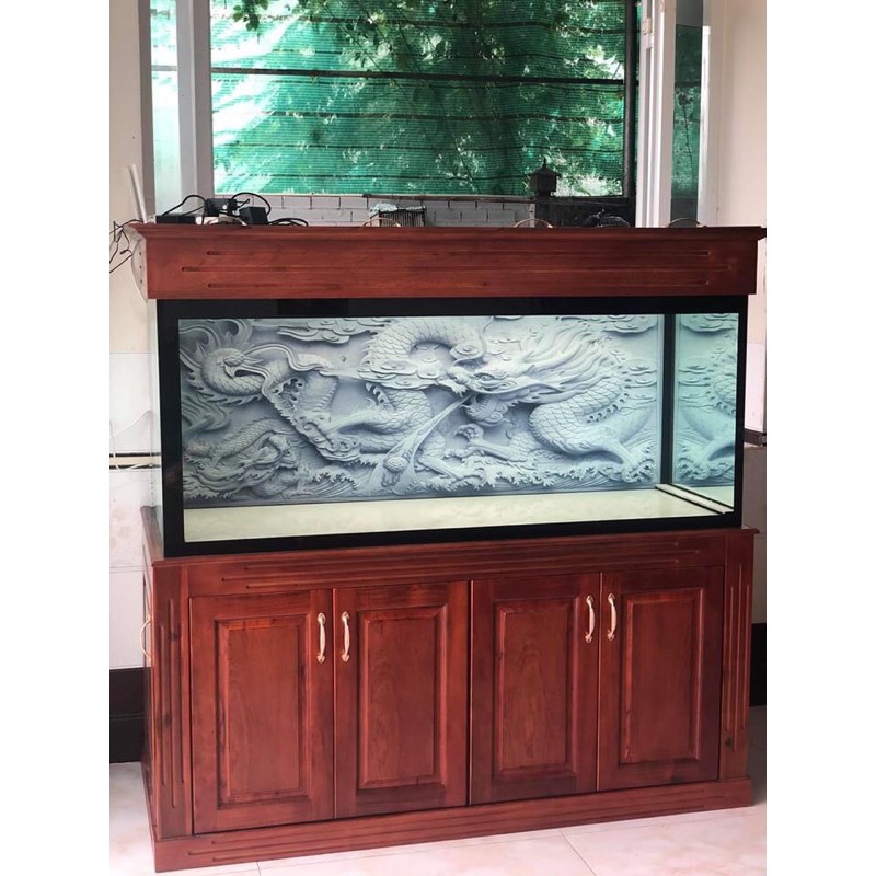 Tranh dán bể cá 3D ( tấm lưng)