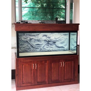 Tranh dán bể cá 3D ( tấm lưng)