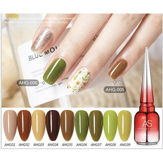 Sơn Gel AS Mẫu Mới Chai Đỏ Mã AHG 15ml Chính Hãng