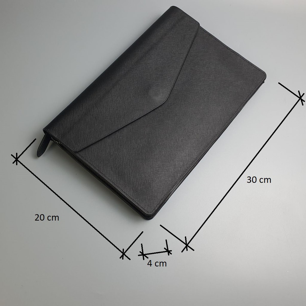[Giảm giá thần tốc] [Da thật] [Freeship] Clutch cầm tay nam nữ da Safiano CL123LEA - 100% da bò thật, BH 3 năm | BigBuy360 - bigbuy360.vn