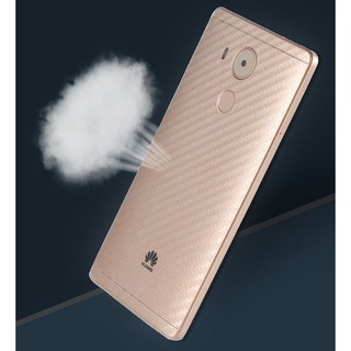 Miếng dán decal carbon mặt sau Huawei Mate 8 chống trày mặt lưng và chống bám vân tay