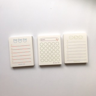 Giấy note Note for kiểu dáng đơn giản (dày 50, 100 trang)