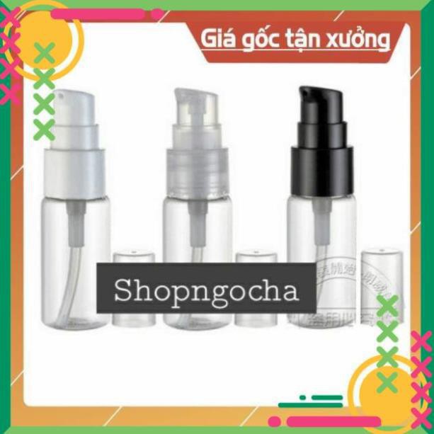 Chai Chiết Mĩ Phẩm ❤ RẺ VÔ ĐỊCH ❤ Chai nhựa pet xịt giọt 20ml,30ml chiết mỹ phẩm , phụ kiện du lịch