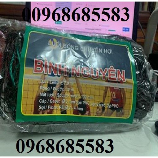 LƯỚI BÓNG CHUYỀN HƠI - CƯỚC BỀN ĐẸP DÀI 7M RỘNG 1M