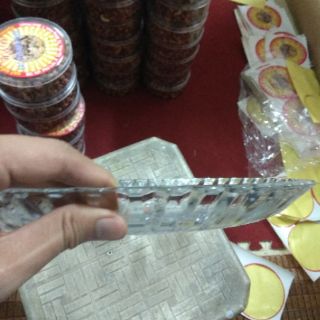 Khay đựng thố mứt thuỷ tinh 30cm