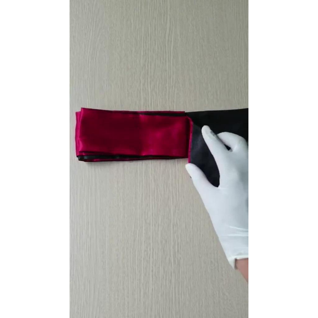 Băng Đô Lụa Bịt Mắt 2 Lớp Đỏ Đen Mặt Nạ Cosplay Sexy Phụ Kiện Phòng Ngủ Quyến Rũ | BigBuy360 - bigbuy360.vn