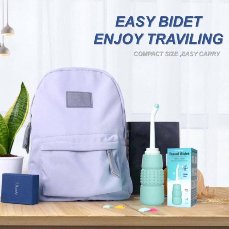 1 Bộ Vòi Xịt Nước Vệ Sinh Cầm Tay Dạng Nhấn Tiện Dụng