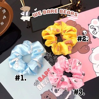 Cột tóc vải scrunchies Dây Buộc Tóc Scrunchies ( We are bear)