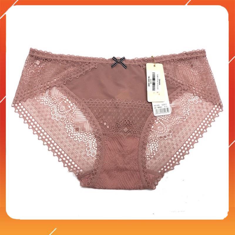 Quần lót nữ su lạnh cao cấp nhẹ tênh thoáng mát mix ren siêu xinh Q2918