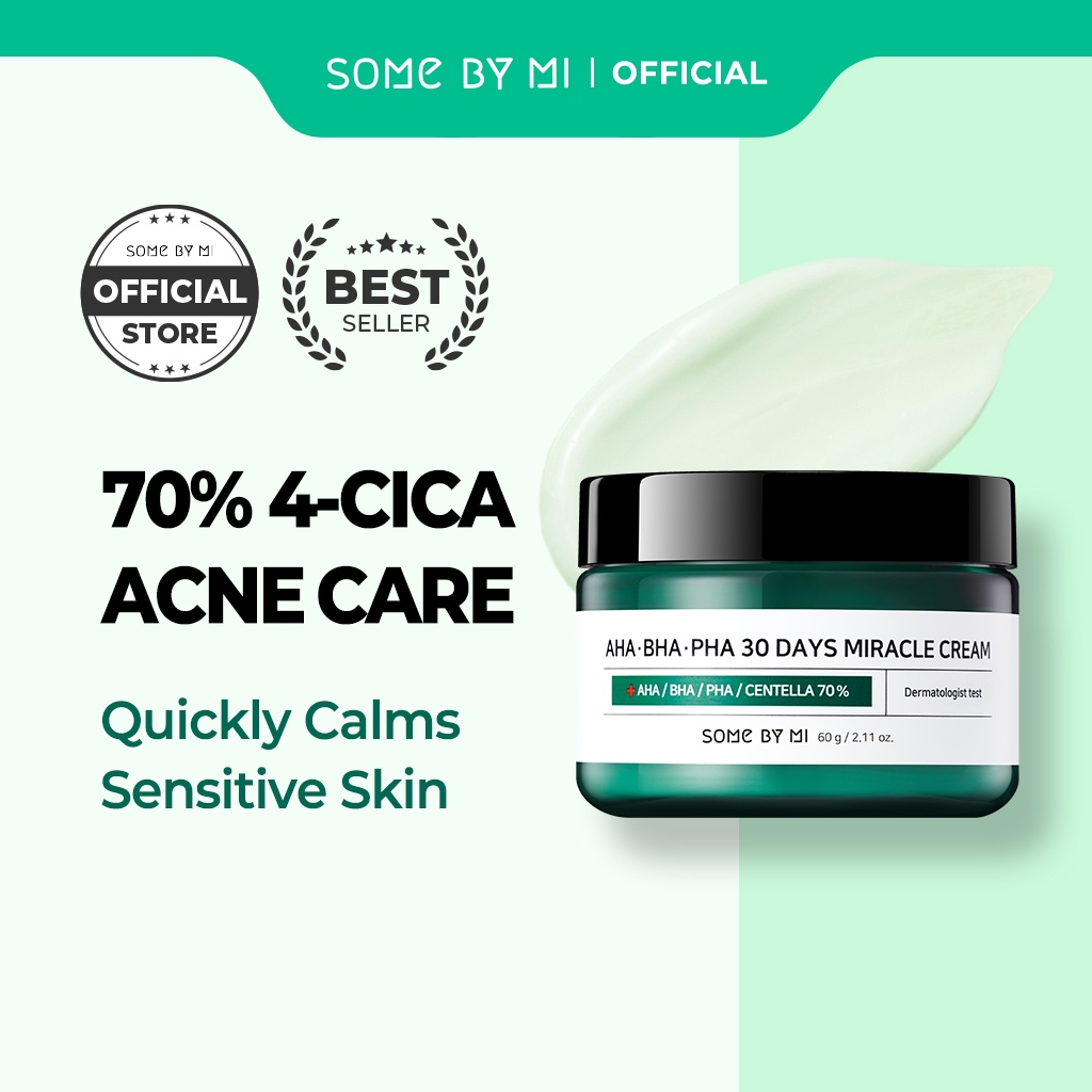 Kem dưỡng da Some By Mi AHA/BHA/PHA 30 Days Miracle 60g chăm sóc da hiệu quả