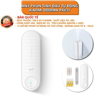 Máy phun tinh dầu, tạo mùi thơm Xiaomi Deerma - PX831