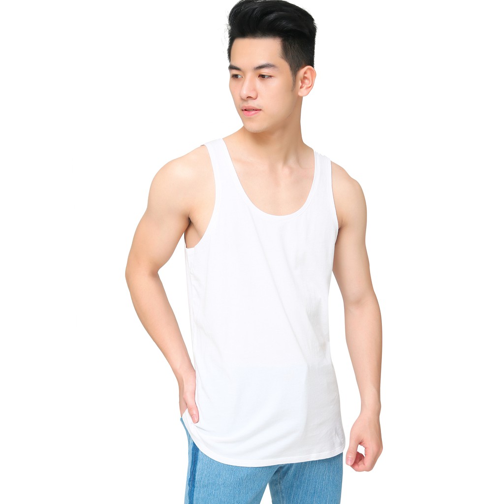 [Mã BMBAU50 giảm 7% tối đa 50K đơn 99K] Áo lót nam cao cấp Narsis D0009A màu trắng