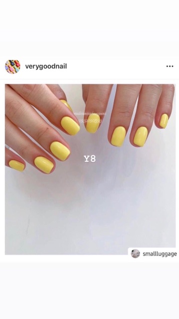 Sơn gel very good nail tone màu vàng [giá lẻ 1 chai ]