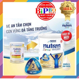 (date mới)Sữa bột Nutren Junior 800g( đặc chế cho bé chậm tăng cân )