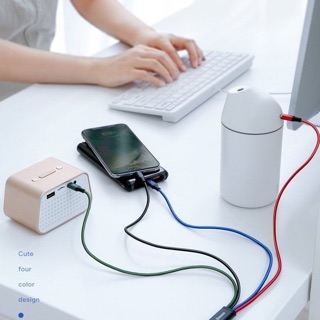 Cáp sạc 4 trong 1 Baseus - CA1T4 (Lightning - Type C - Micro USB)