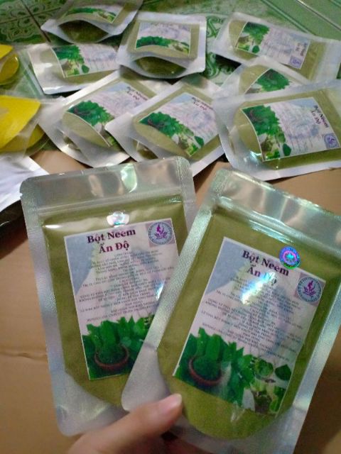 100g bột lá neem ấn Độ handmade giảm mụn thâm