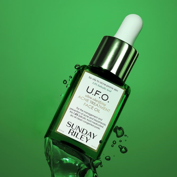 [Sale Nghỉ Bán] Dầu dưỡng da loại bỏ mụn Sunday Riley U.F.O Ultra Clarifying Face Oil