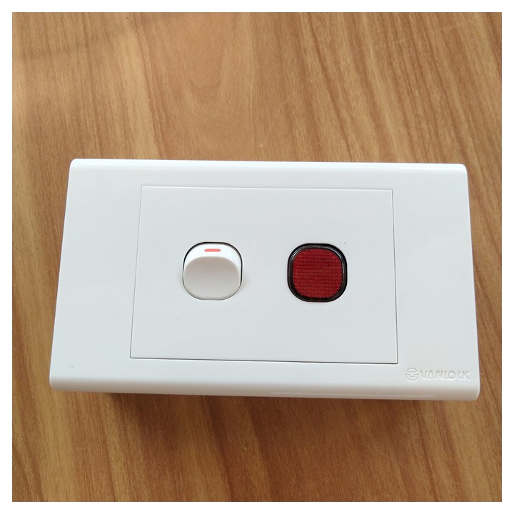 Công tắc - Đèn báo Vanlock SINO Dòng S18 Chính hãng