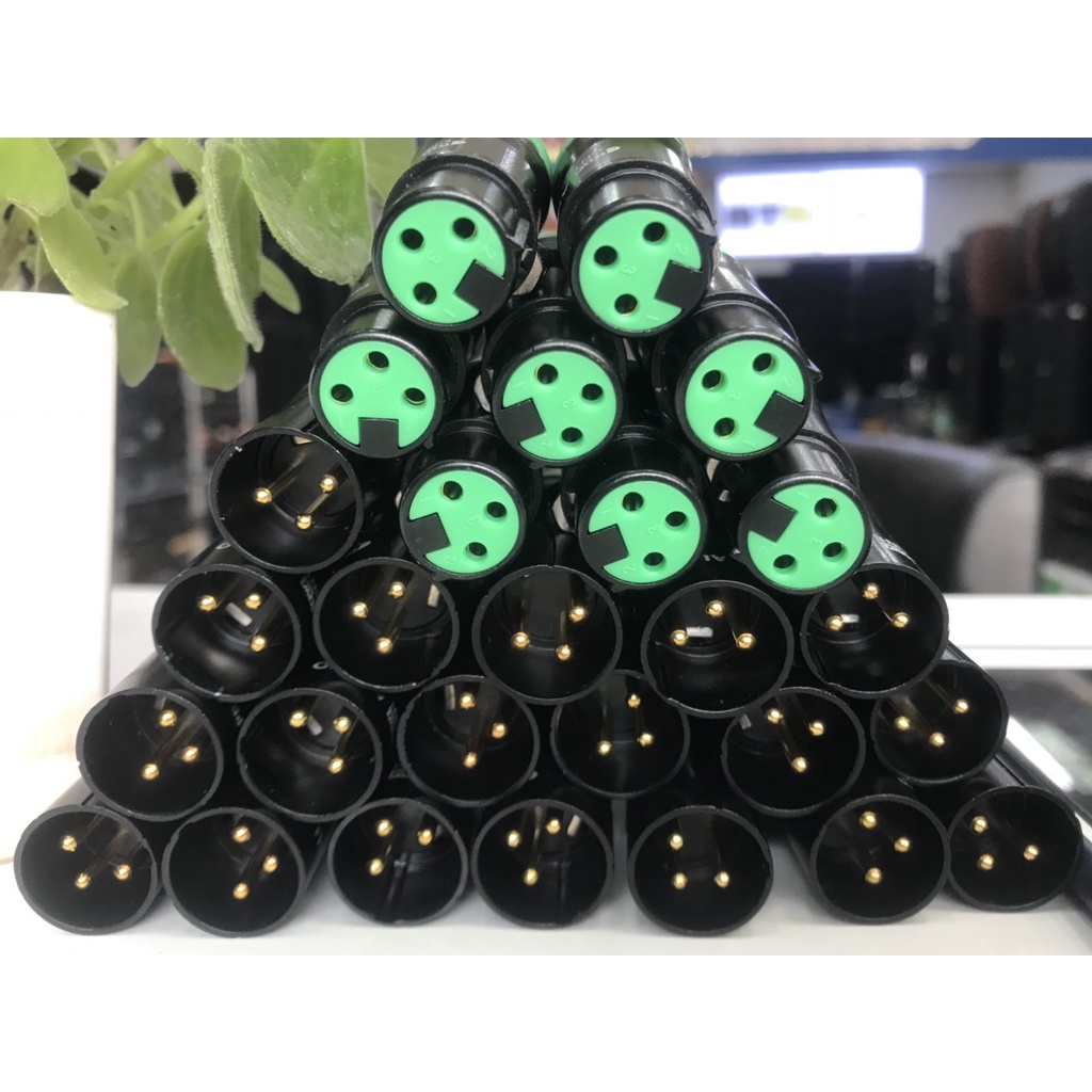 Jack  hàn Canon  - giắc cannon KIWI, zắc rời canon âm - dương