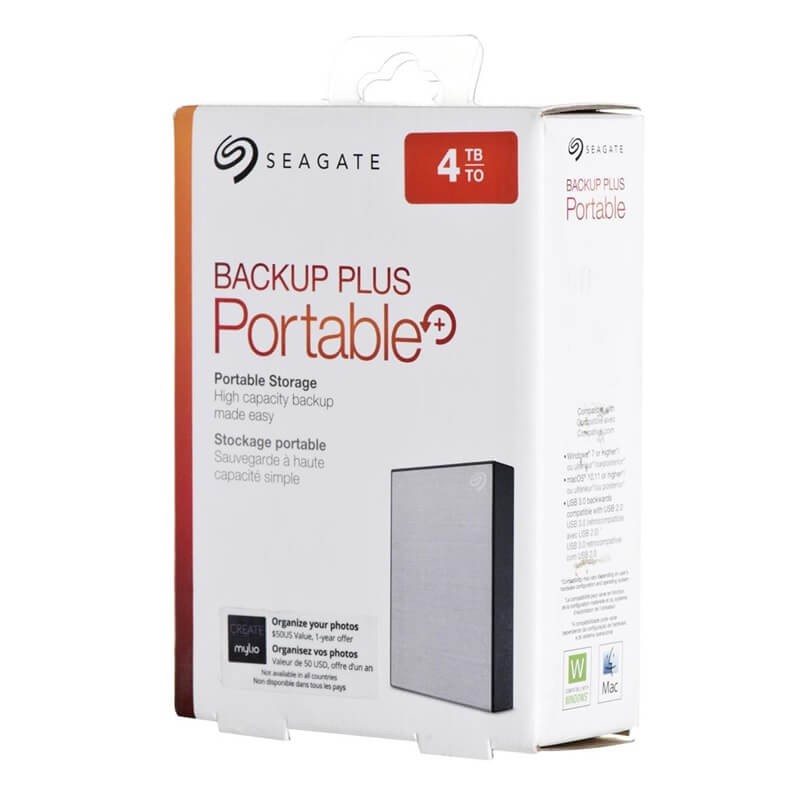 Ổ cứng di động 5Tb Đến 1Tb Seagate Backup Plus Usb 3.0 Tặng túi đựng | BigBuy360 - bigbuy360.vn