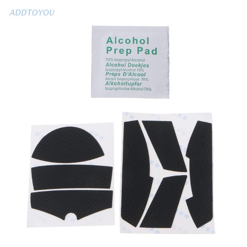 (3C) Miếng Dán Bên Hông Chuột Không Dây Siêu Nhẹ Fully-Wrap Cho Logitech G102 / G034 Đen