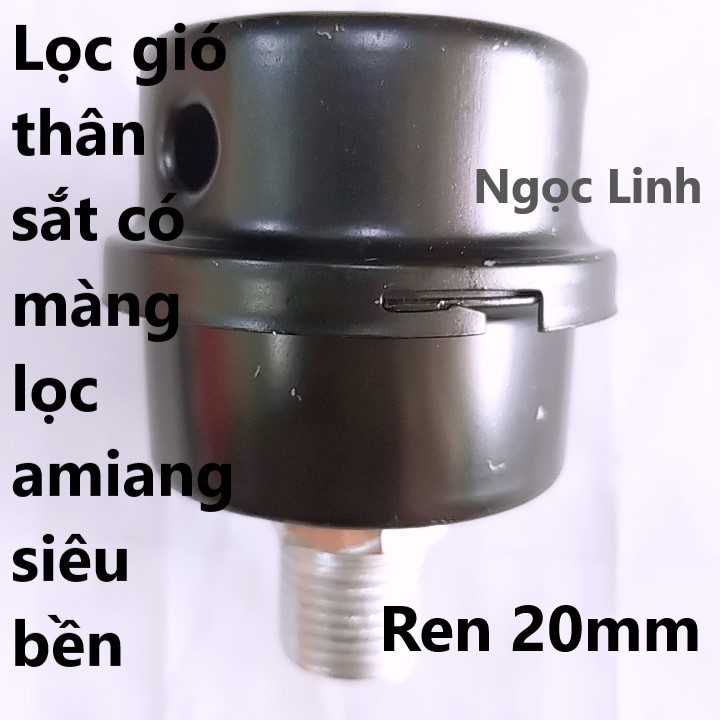 Bộ lọc gió máy nén khí 12.5mm/16mm/20mm hỗ trợ giảm ồn hiệu quả