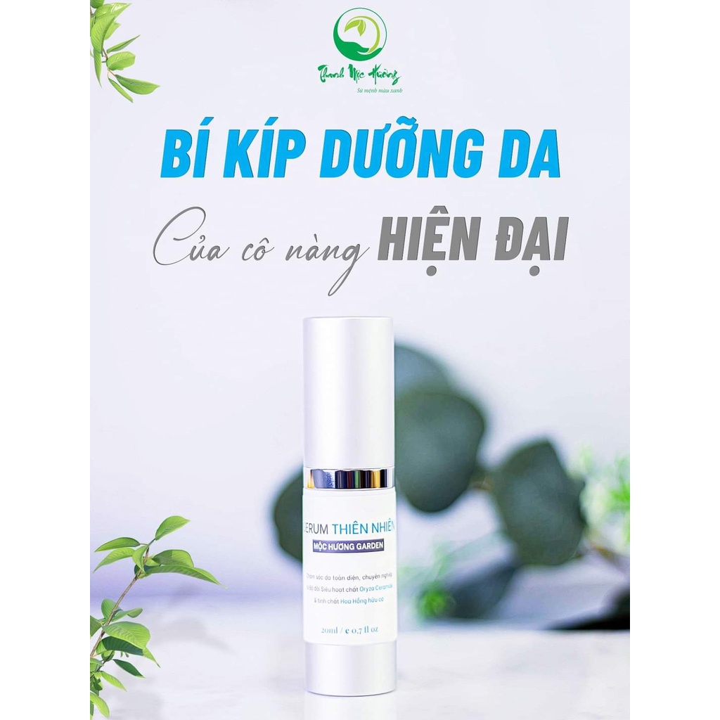 Serum thiên nhiên dưỡng da cấp ẩm căng bóng mịn màng Thanh Mộc Hương chính hãng 20ml