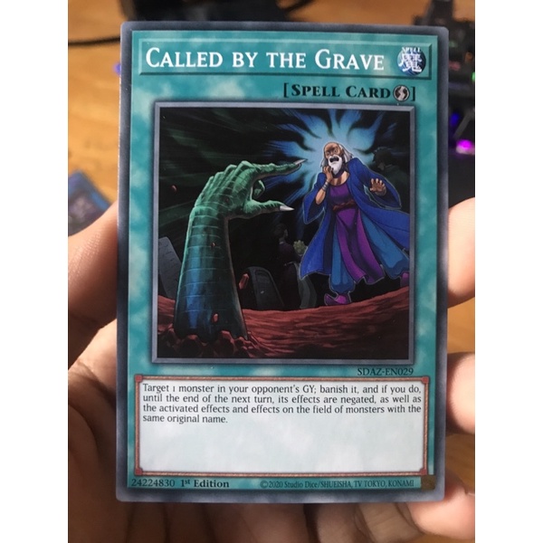 Thẻ bài Yugioh Called By The Grave - Common